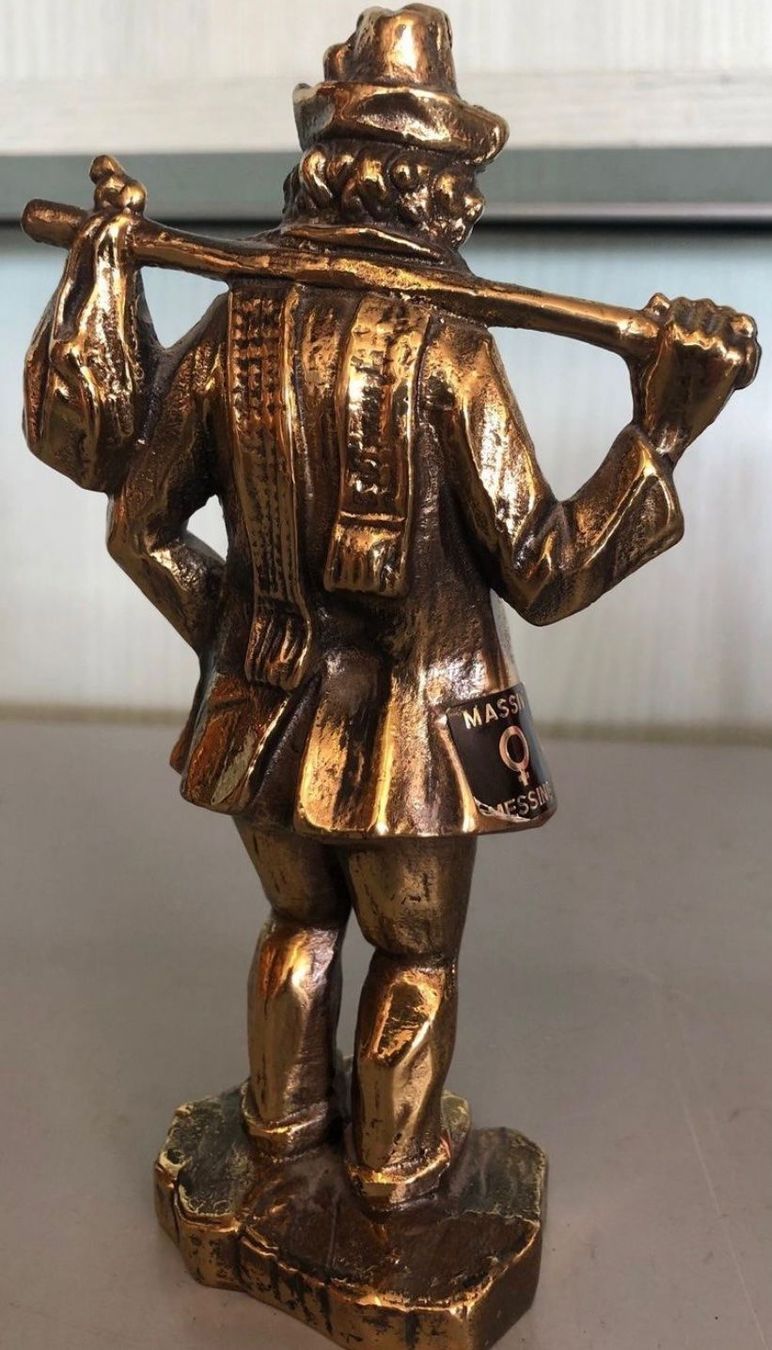 Skulpturen & Statuen: Massive Messing Mann – Gebraucht aus Olten von sportwelt 7