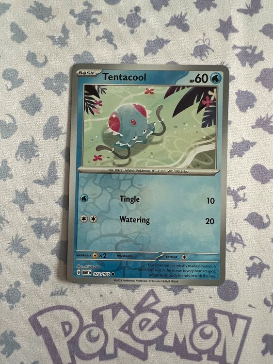 Pokémon 151 Tentacool Reverse En Kaufen Auf Ricardo