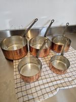 Set casseroles en cuivre état parfait 