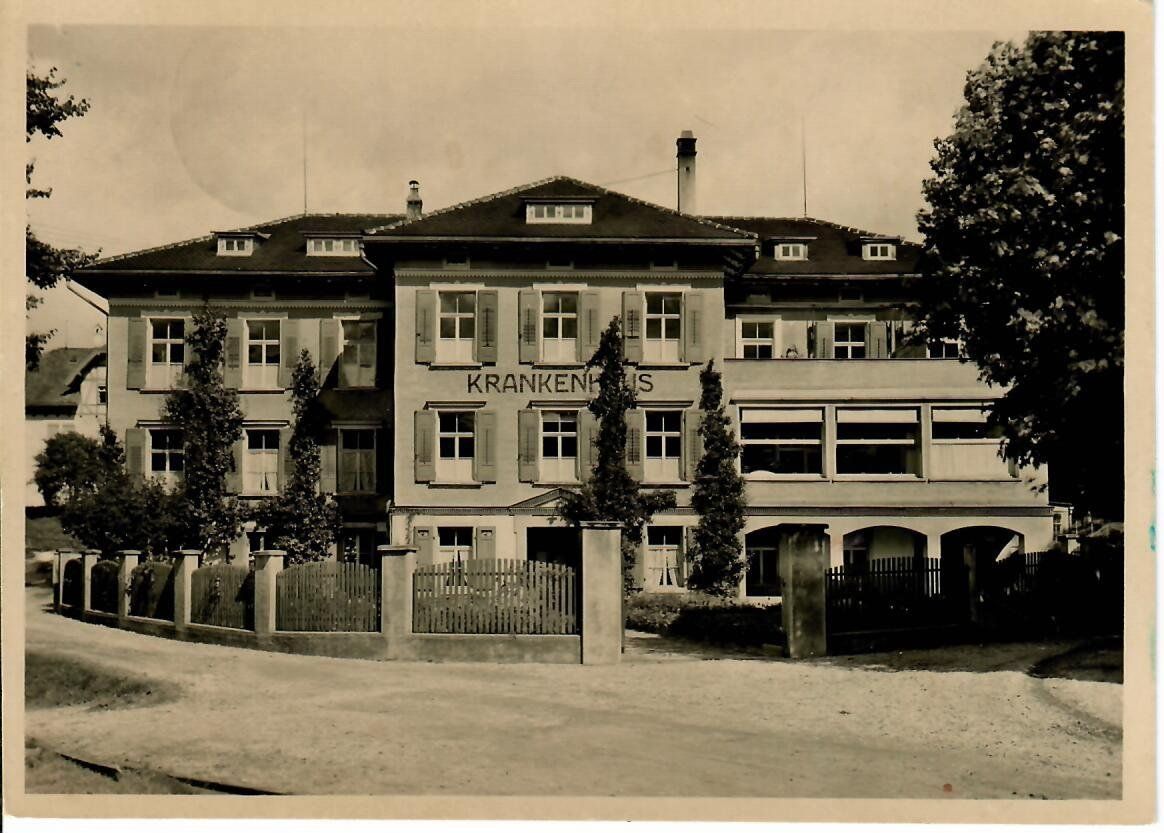 Cartoline postali: Krankenhaus Appenzell 1958 – Usato da Hochdorf venduto da Ziegel-16