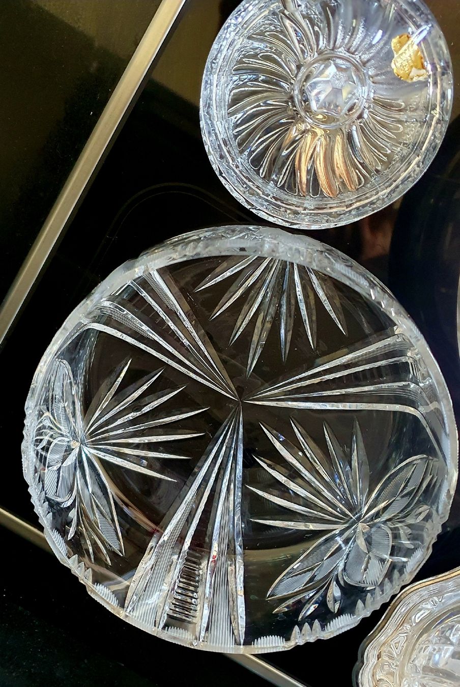 Glasi Hergiswil Schalen: NEU: Kristallschale od. Zuckerdose/ – Neu (gemäss Beschreibung) aus Altdorf UR von BLACKGARLIC 3