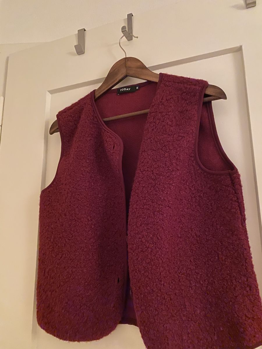 Gilet & Giacche senza maniche: Strickweste Weinrot, M – Usato da Zürich venduto da yae56