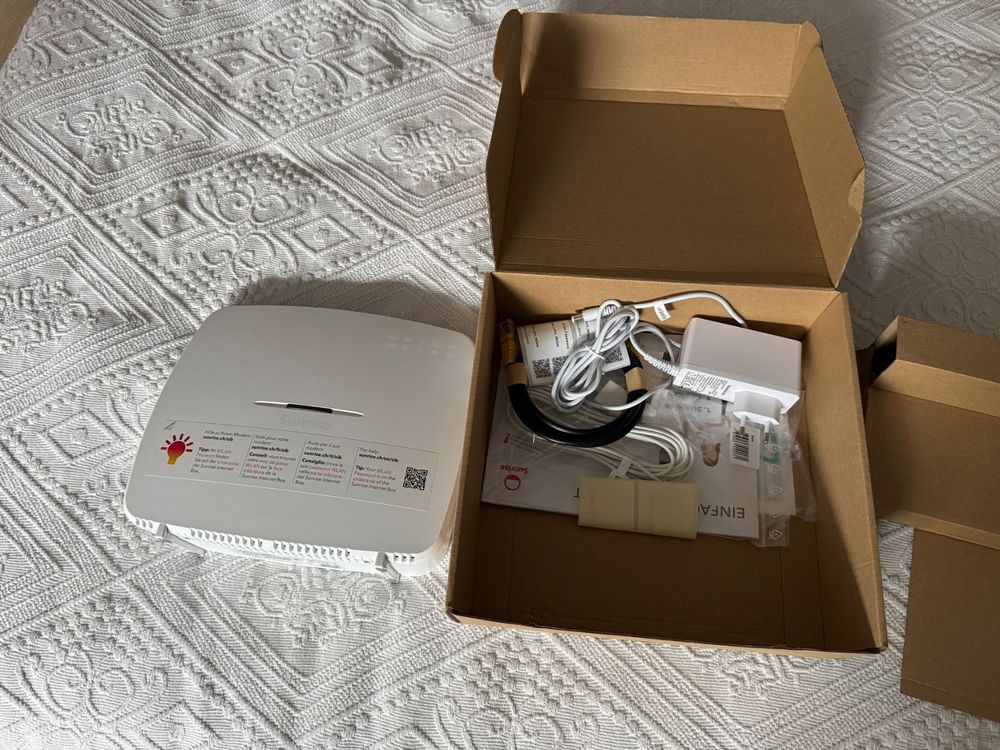 Sunrise Internet Router (Neu und originalverpackt) in Bernex für CHF 15 ...
