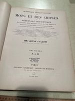 enzyclopädie frankreich 1887 halbleder dekorativ