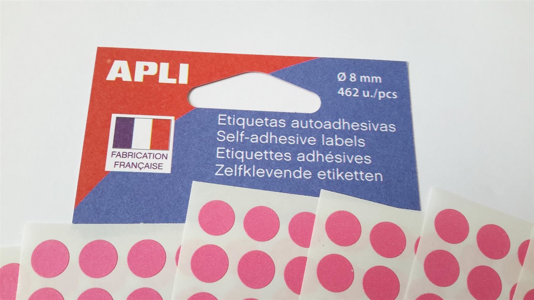 Sticker: Markierungspunkte, rosa, 8mm, 462 Stück – Nuovo e nell'imballaggio originale da St. Gallen venduto da cointec 6