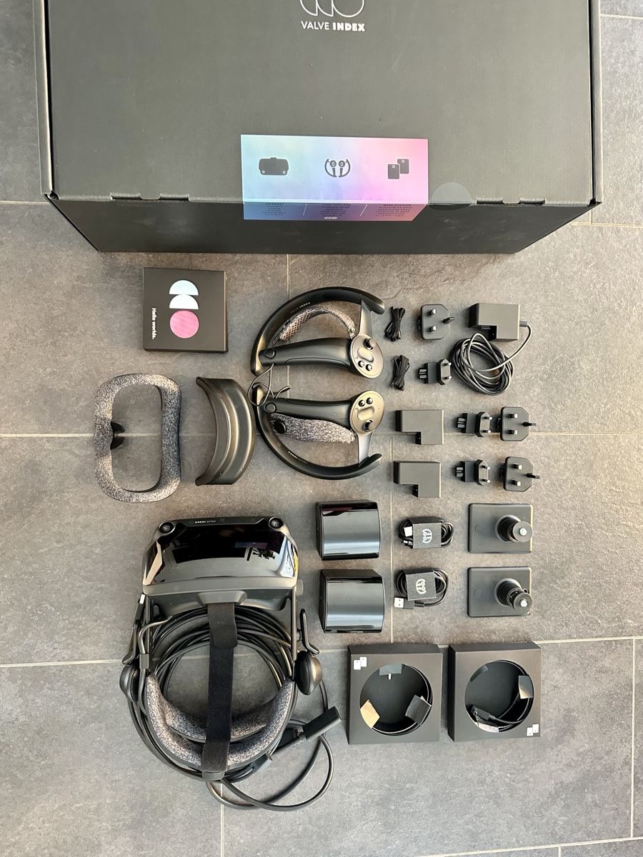 Valve Casco VR: Valve Index VR Headset Set - sehr gut erhalten – Usato da Ostermundigen venduto da m4rcus