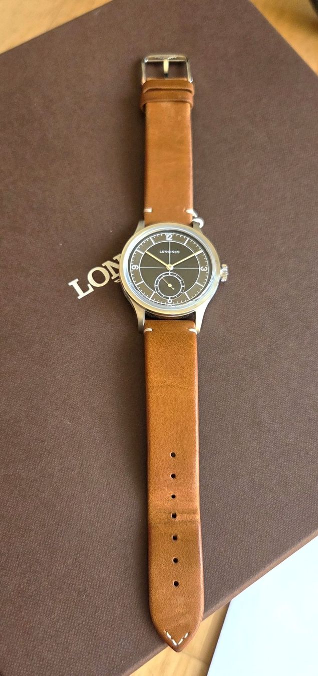 Longines Uhren: Longines Héritage Ref. L2 828 4 53 2 – Neu und originalverpackt aus Bottighofen von Absaras 1