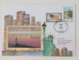 USA Telefonkarte / Taxcard - "New York"