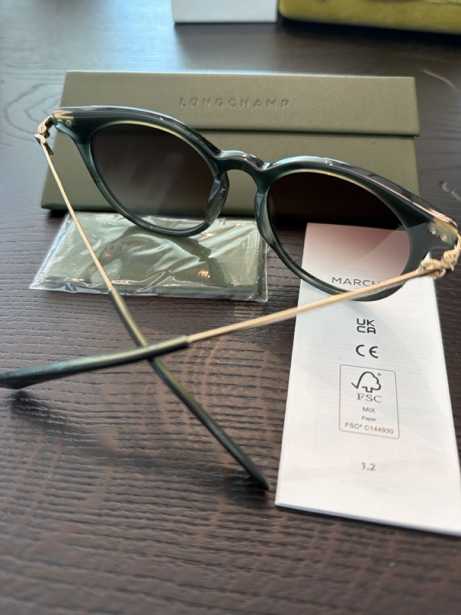 Longchamp Occhiali & Lenti: Longchamp Sunglasses Case and Cloth New – Nuovo (secondo la descrizione) da Baden venduto da apputora 3
