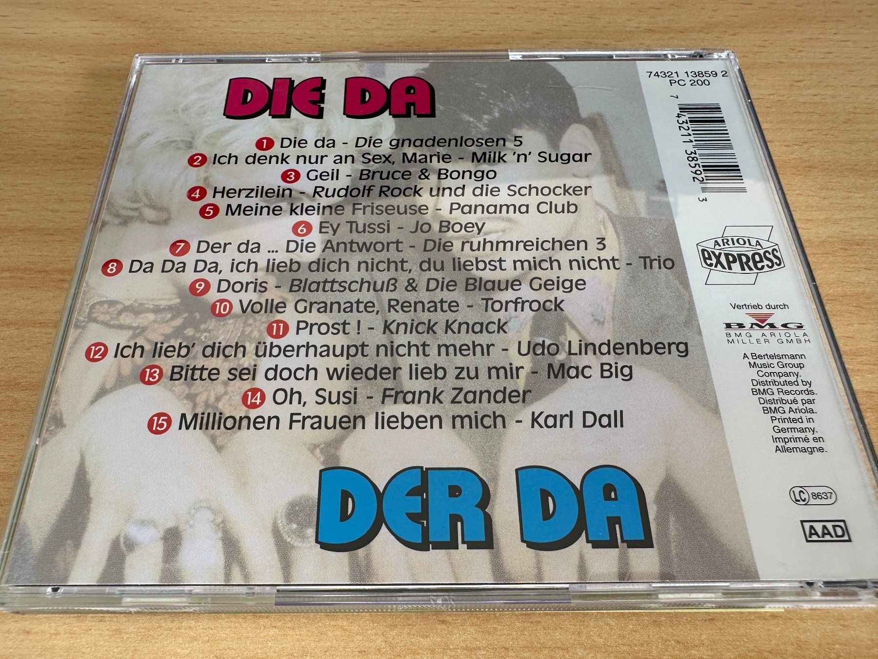 CDs: Various – Die Da - Der Da – Gebraucht aus Rikon im Tösstal von Alpenmutz 1