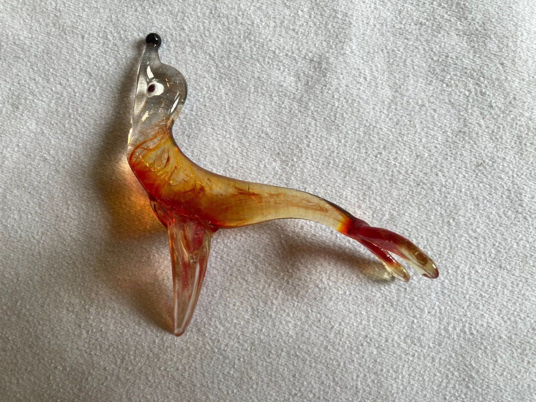 Murano Bicchieri: Glas Miniature Seelöwen Murano 5 Teile – Usato da Rickenbach Sulz venduto da bea_7ssd