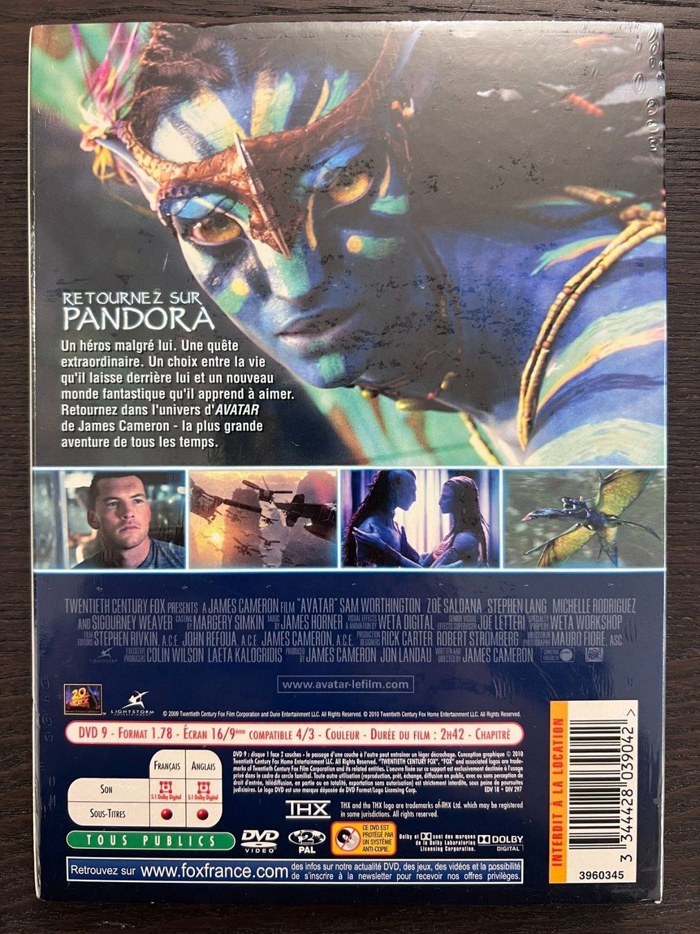 Tutti i DVDs: Avatar (Französisch, Englisch) – Nuovo e nell'imballaggio originale da Zürich venduto da FilmFreunde 1