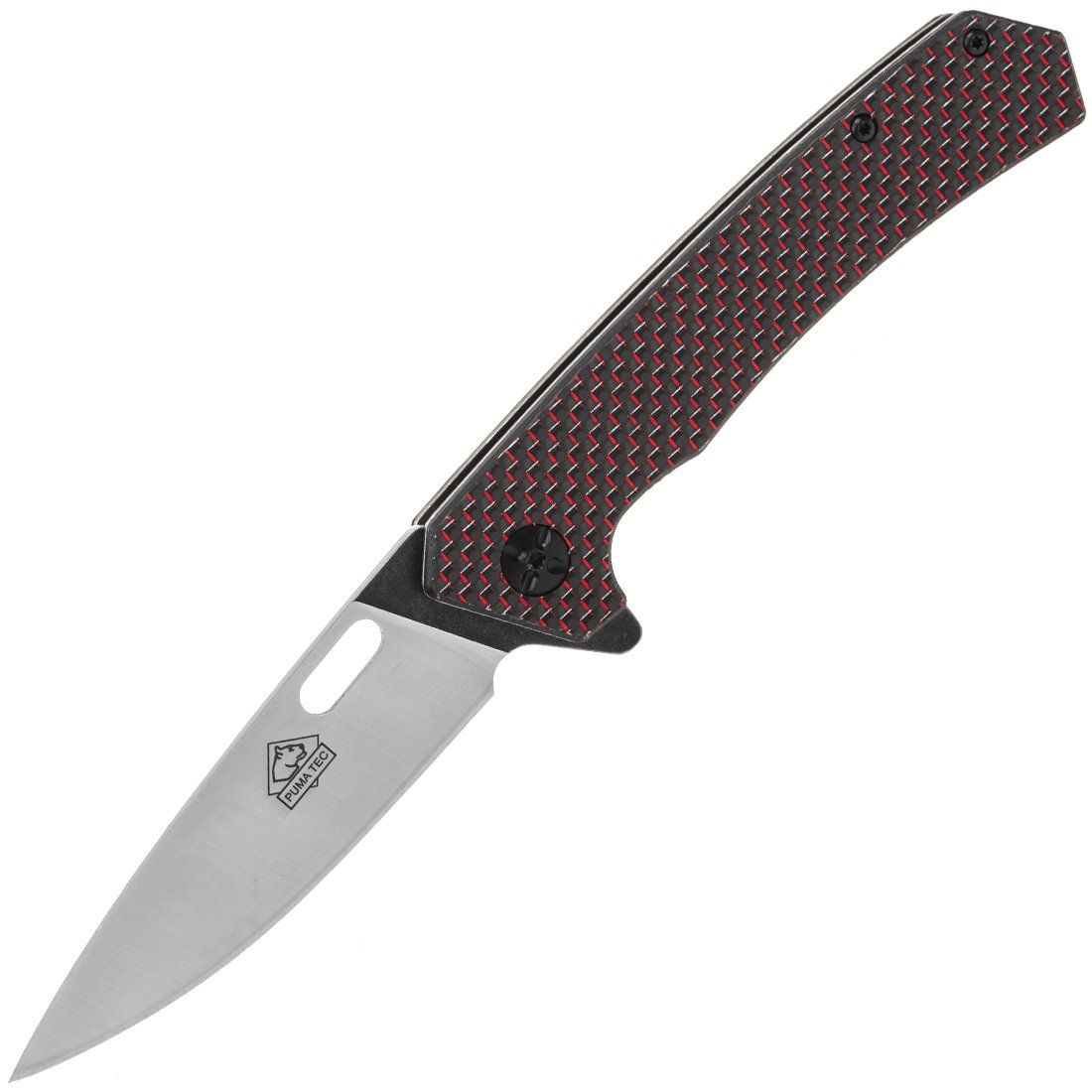 Puma Coltelli tascabile: Puma TEC Taschenmesser | Messer, Linerlock, Carbon-Griff – Nuovo e nell'imballaggio originale da Berneck venduto da WEMATCO_GmbH