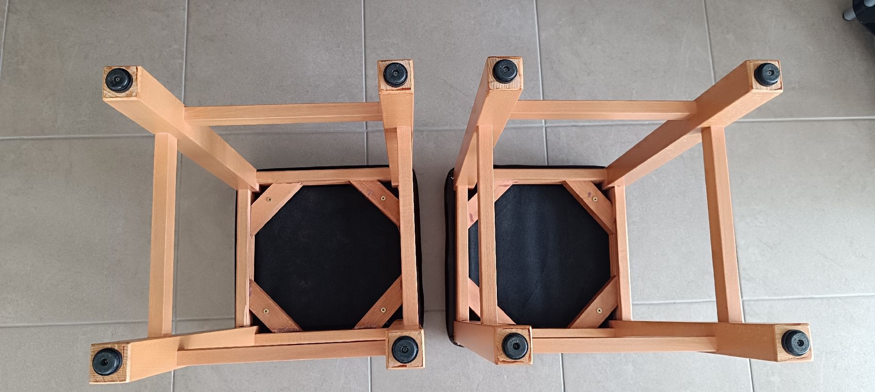 Hochstühle: 2 Barhocker braunes Echtleder Sitzhöhe 66 cm  – Gebraucht aus Wengi b. Büren von Rrehli 6