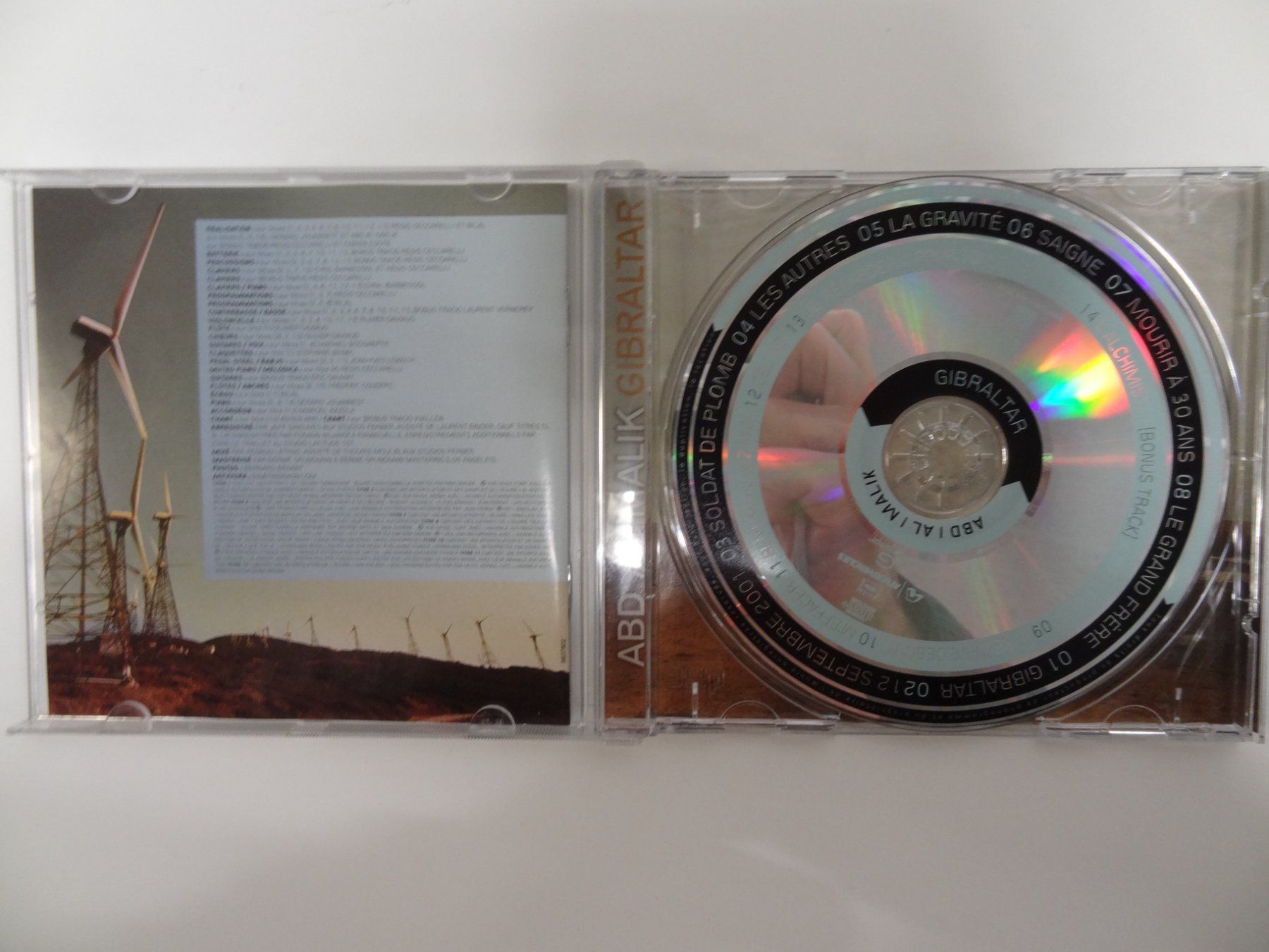CDs: Abd Al Malik - Gibraltar CD Album – Gebraucht aus luzern von musicandart 2