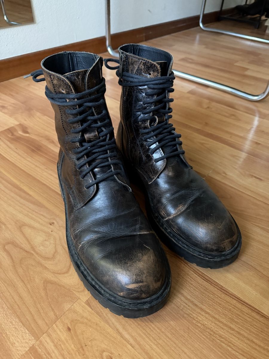 Chaussures hommes: Ann Demeulemeester Danny Boots – D'occasion à Zürich par dom_tq6x