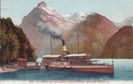 Uri Dampfer 1908 bei der Tellsplatte