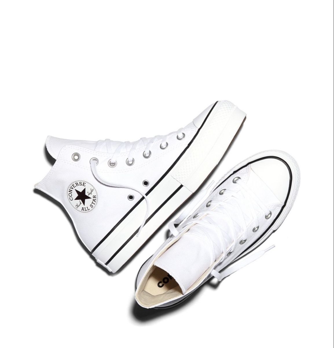 Converse Scarpe da uomo: Converse Chuck Taylor All Star Platform weiss Gr. 36.5 – Nuovo (secondo la descrizione) da Altendorf venduto da kristina_sophia 1