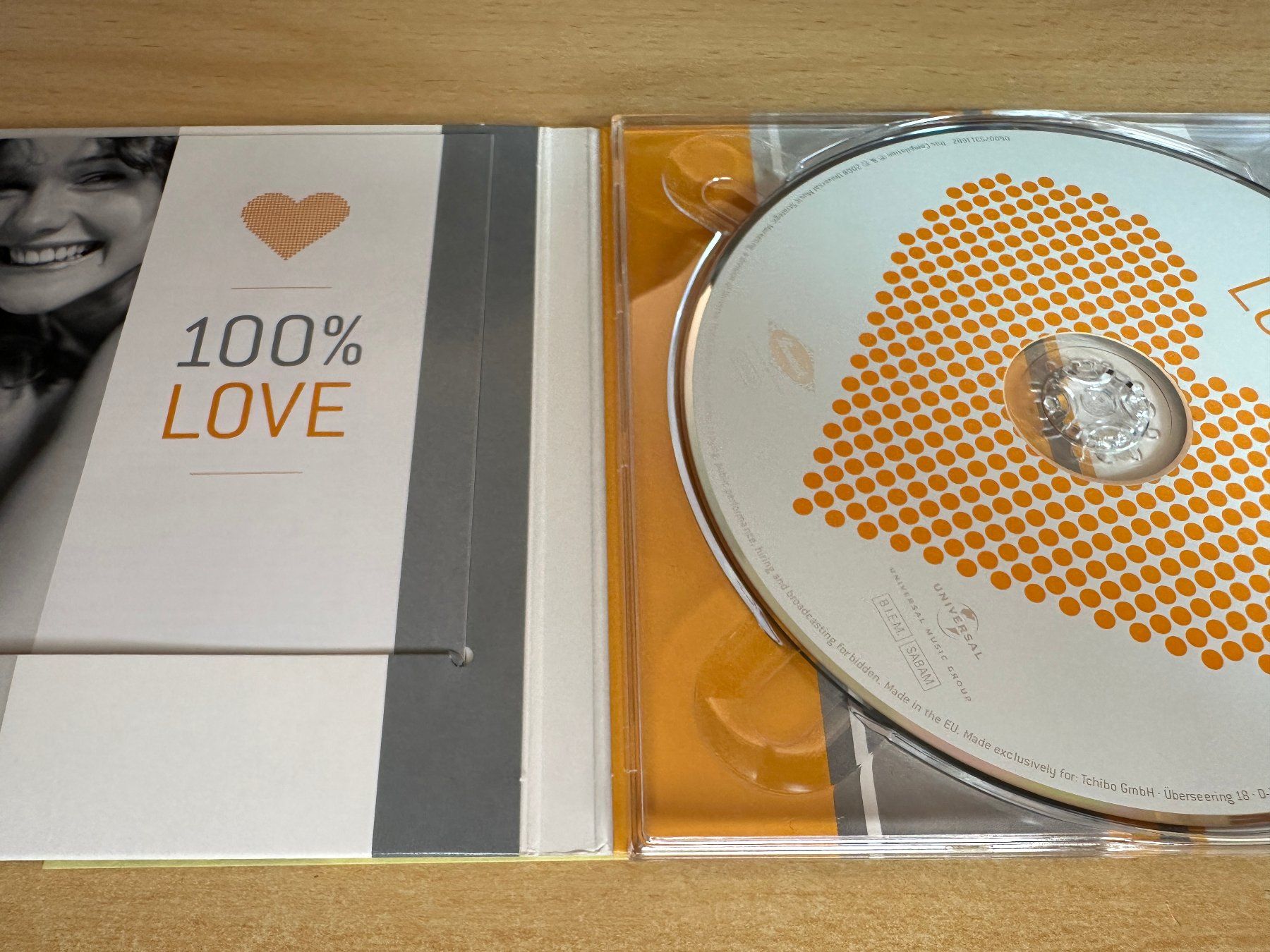 CD: Various – 100% Love – Usato da Rikon im Tösstal venduto da Alpenmutz 2