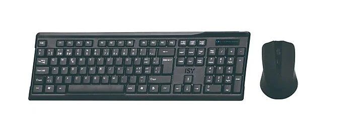 Tastiere: ISY IDE-2500-CH - Wireless Desktop Set (Schwarz) - NEU – Nuovo e nell'imballaggio originale da Niederbipp venduto da FeenWERK 1