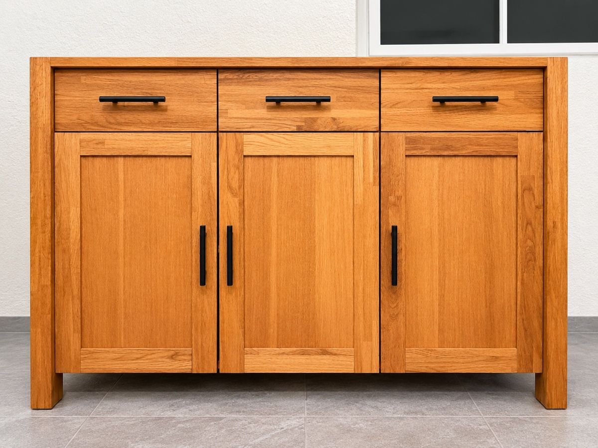 Kommoden: Hochwertigen Sideboard Eiche massiv – Gebraucht aus Elsau von con_jqh7