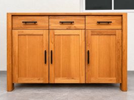 Hochwertigen Sideboard Eiche massiv