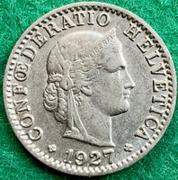 Pièce de monnaie Suisse 20 ct 1927