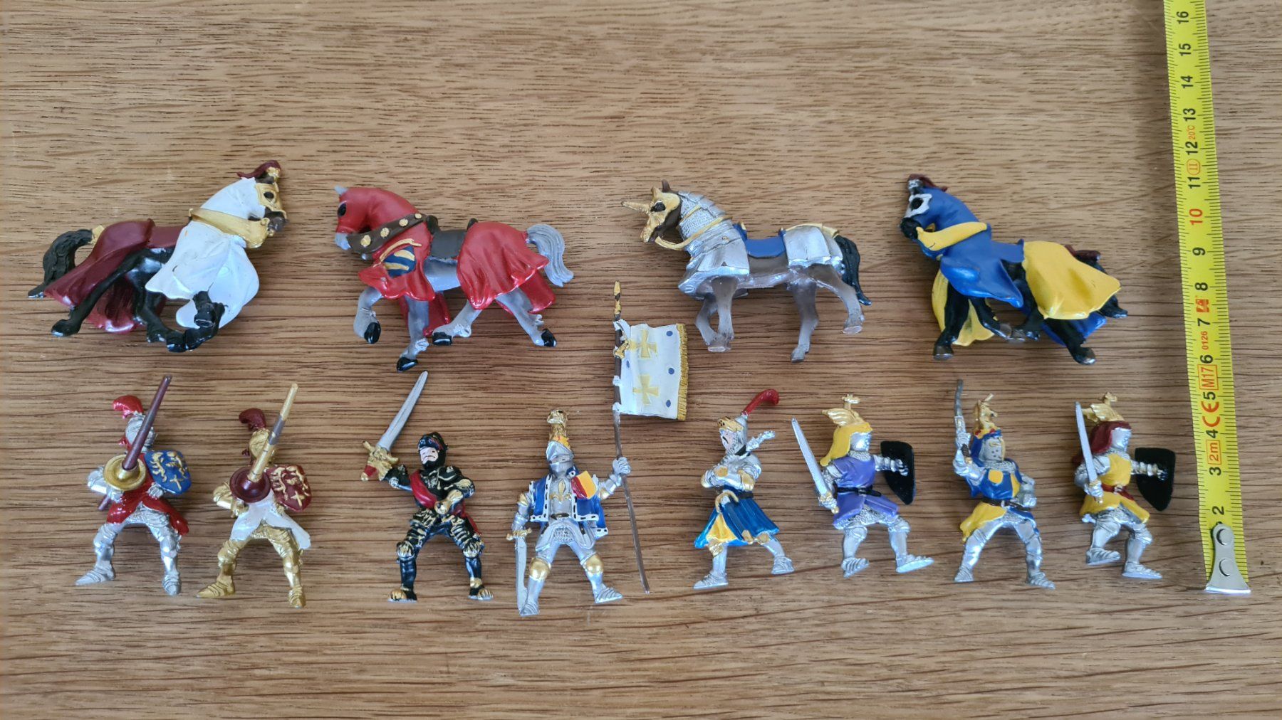 Jouets: Ritter Mittelalter Figuren Set mit Pferden - PLASTOY – D'occasion à Winterthur par stufaphi 3