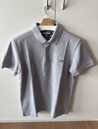 LACOSTE GREY POLO SHIRT FR 3 / US S
