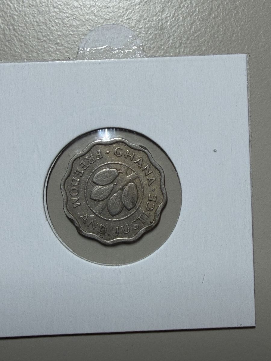 Alle Münzen: Ghana - 2.5 pesewa - 1967 – Gebraucht aus Payerne von Mike1682 1