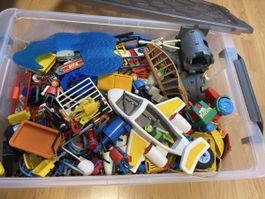 Playmobil - Kiste Voll mit Diverse Teile 