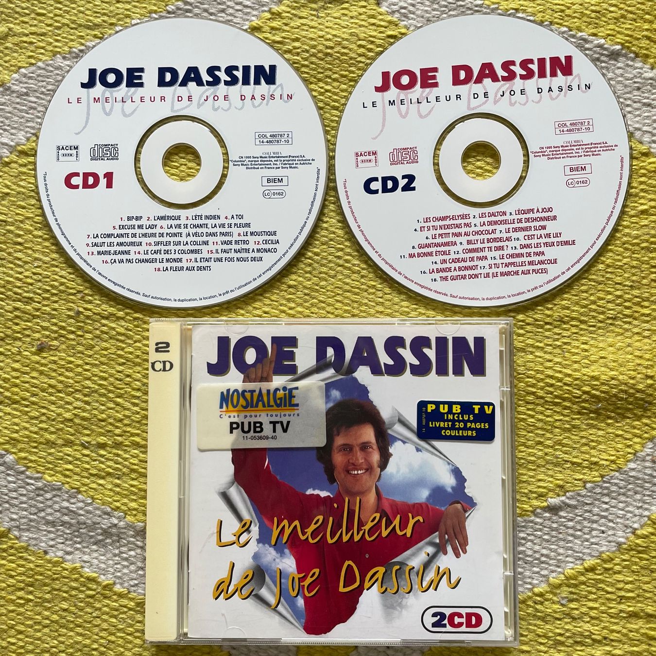 CDs: JOE DASSIN-2CD LE MEILLEUR JOE DASSIN – Gebraucht aus Rorschacherberg von CD-Roli