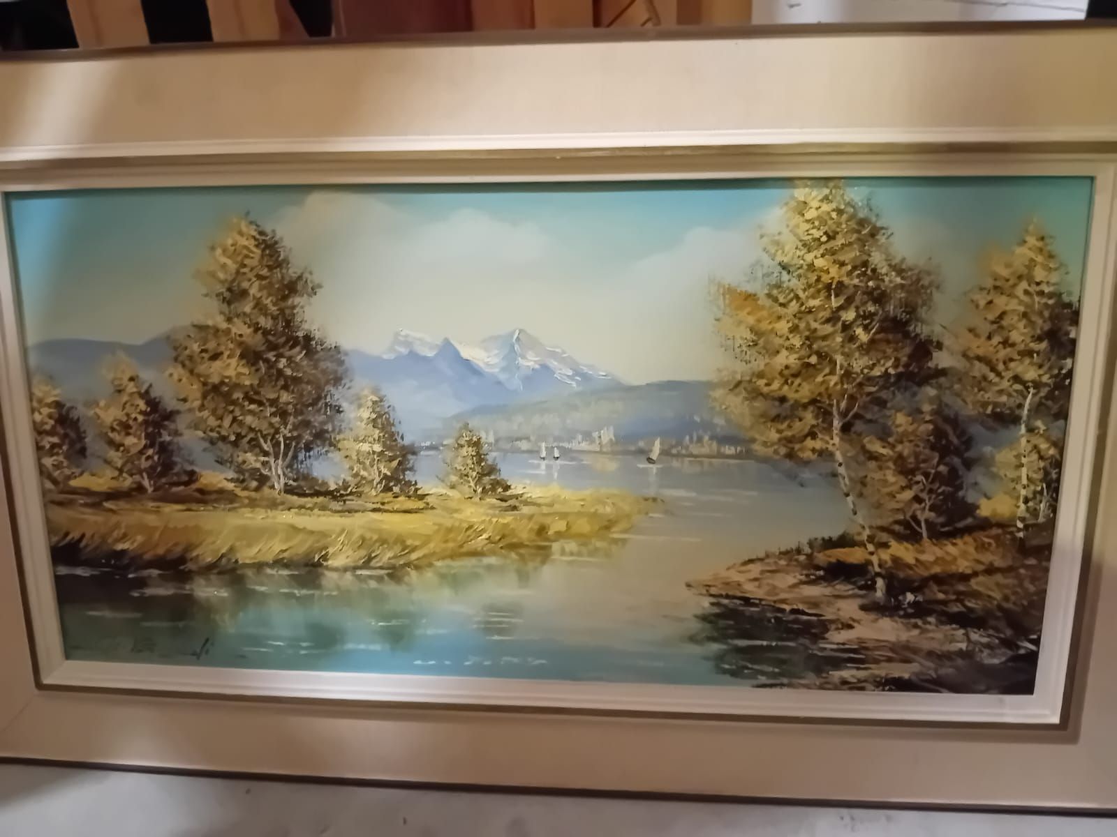 Dipinti: Bilder Gemälde Deko Kunst Malerei – Usato da Turbenthal venduto da fatalbeauty 1