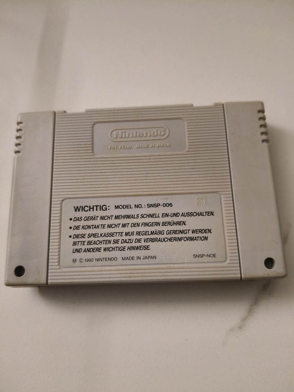 Nintendo Giochi: Top Gear - Super Nintendo - SNES - Spiel – Usato da Oensingen venduto da ece_8k7q 1