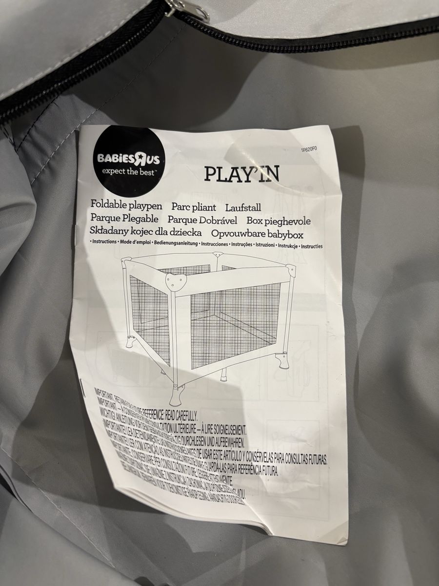 Box & Barriere di sicurezza: BabiesRus Play’in foldable playpen – Usato da Zürich venduto da Lucile37 4