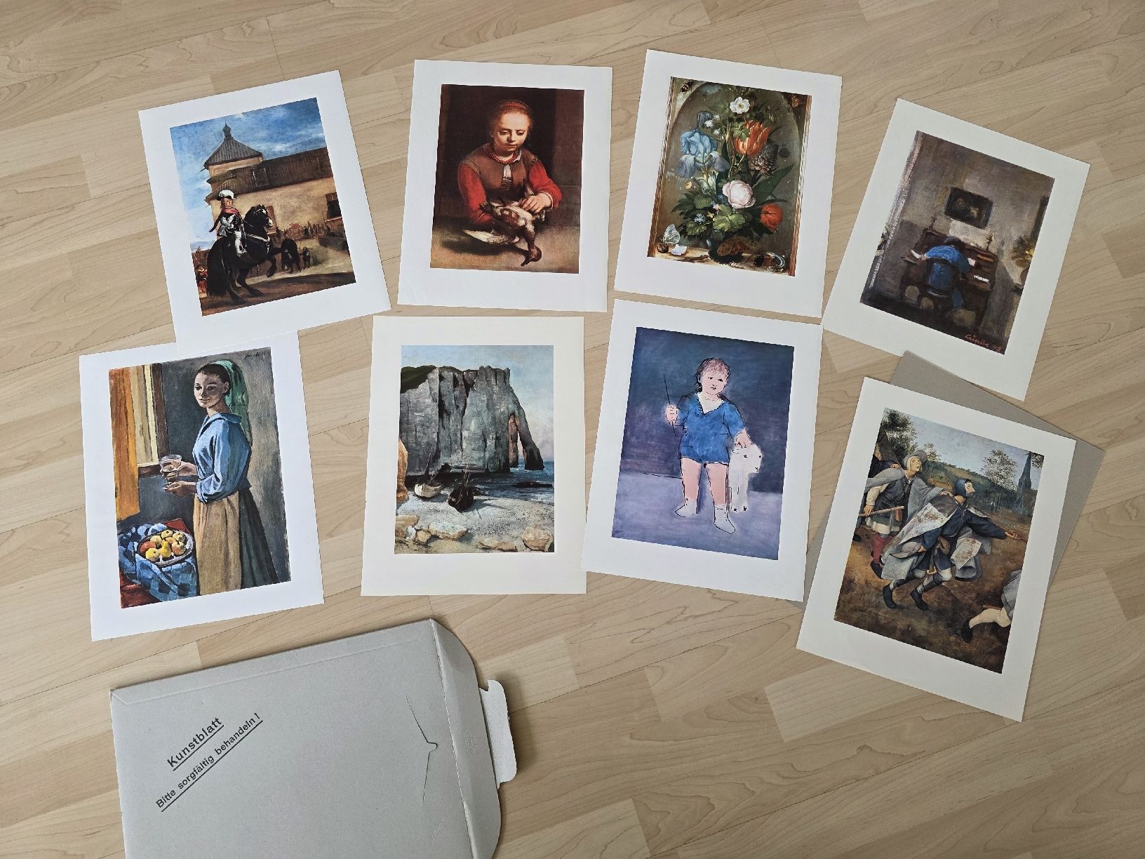 Foto & Immagini: Kunstdrucke, 8 Stück, Klassische Gemälde, wie neu – Nuovo (secondo la descrizione) da Suhr venduto da andreas_2008