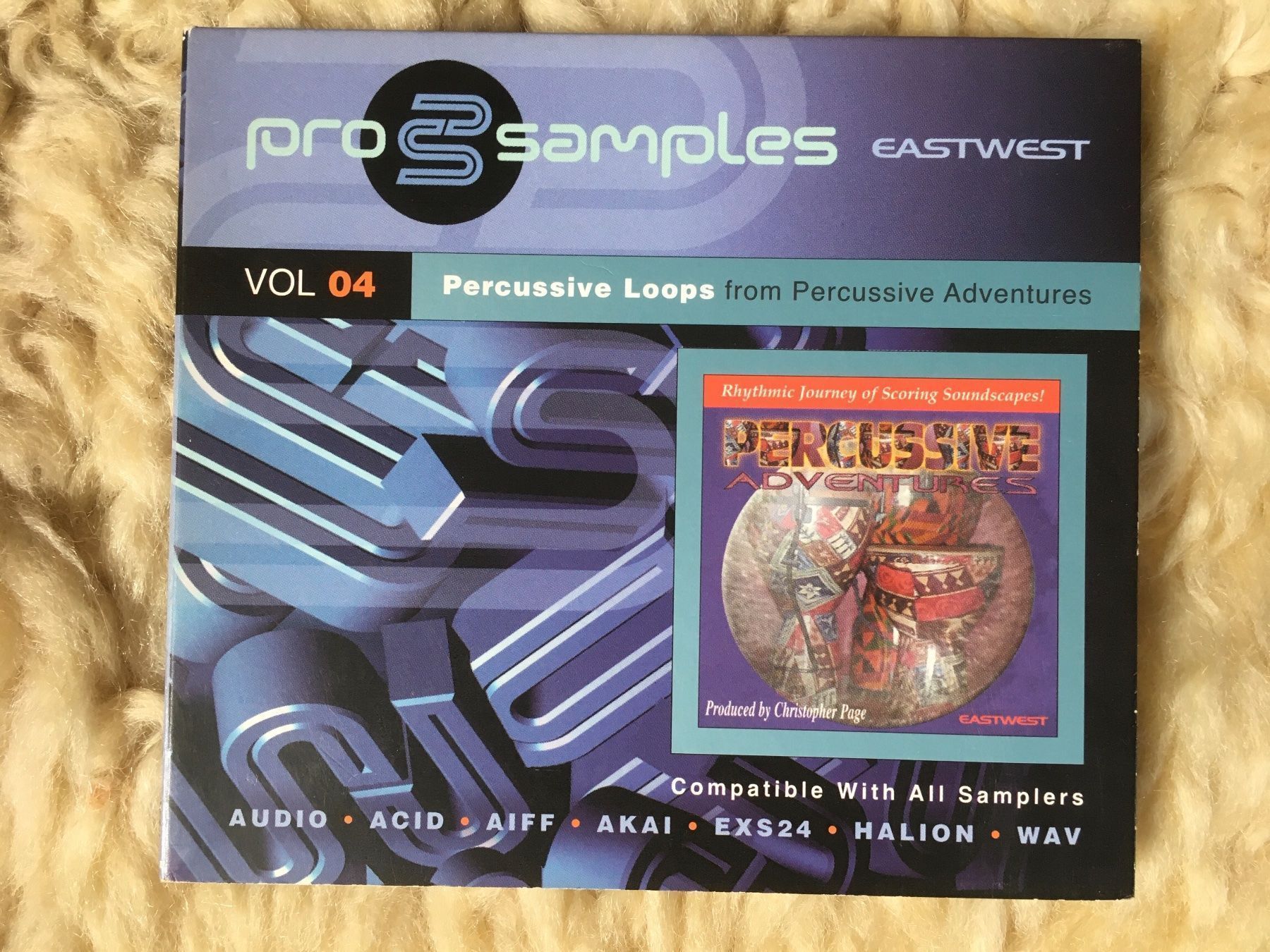 CDs: Sample CD Percussive Loops von Pro samples Eastwest Vol. 04 – Gebraucht aus Wyssachen von