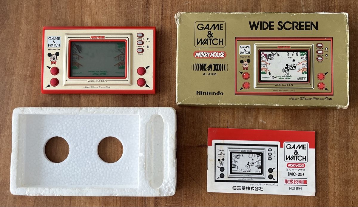 game&watch Console: Game & Watch Mickey Mouse in OVP – Usato da Ballwil venduto da Bienenhonig1