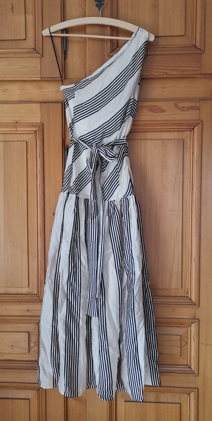 H&M Kleider: Asymmetrisches Midi Kleid, lyocell, H+M – Neu (gemäss Beschreibung) aus Uerikon von pink_flamingo 2