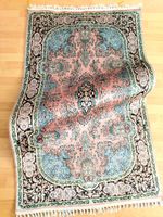 Seidenteppich 153*91cm handg.frisch prof.gewaschen