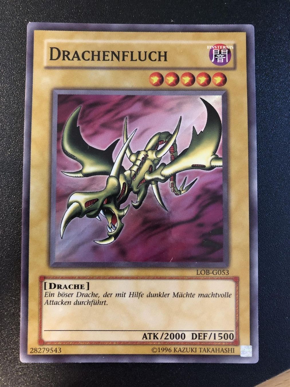 Yugioh Carte collezionabili: Yu-gi-oh Drachenfluch – Nuovo (secondo la descrizione) da Windisch venduto da sevenless91