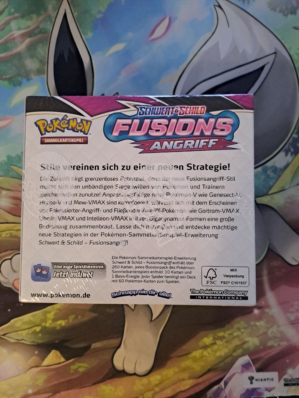 Pokémon Sammelbilder & Trading cards: Fusions Angriff Display – Gebraucht aus Basel von mfe_86h9 2