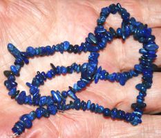 Stein Perlen Strang L-9216 – Lapislazuli 3-5mm 40cm