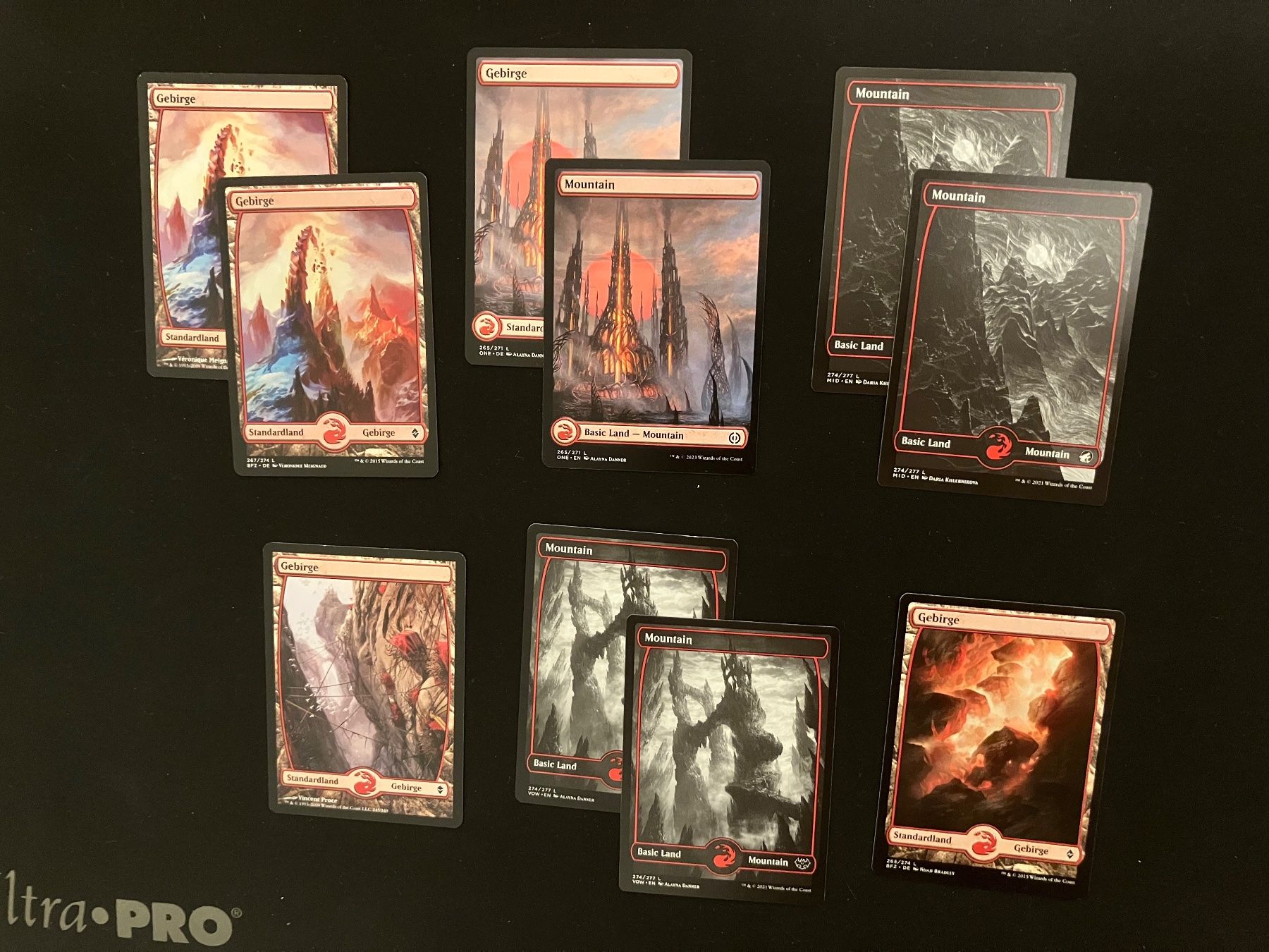 Karten: MTG Full Art Lands – Gebraucht aus luzern von rammdave 3