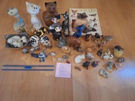 Diverse Katzen Figuren und andere Artikel (2)