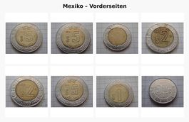 Mexiko Münzen