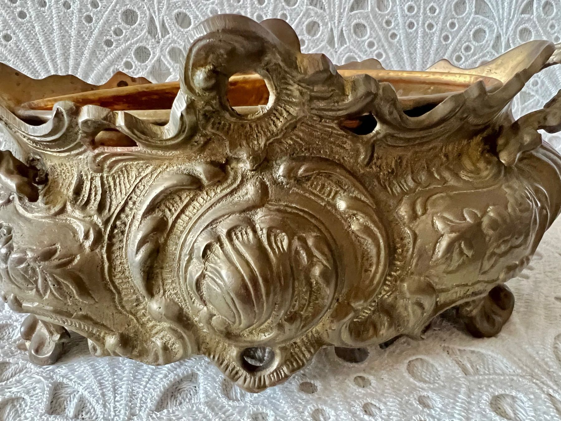 Vasi per fiori: Messing Jardiniere Blumentopf 1600 Gram – Usato da Frenkendorf venduto da Only1 3