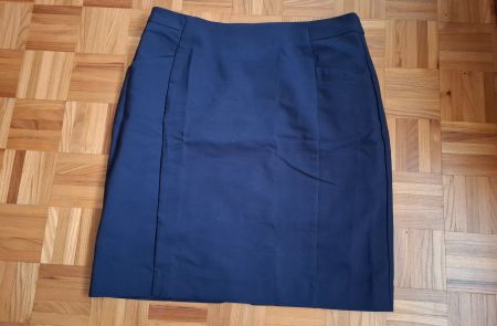 Jupe bleue marine H&M/Rock Marineblau H&M