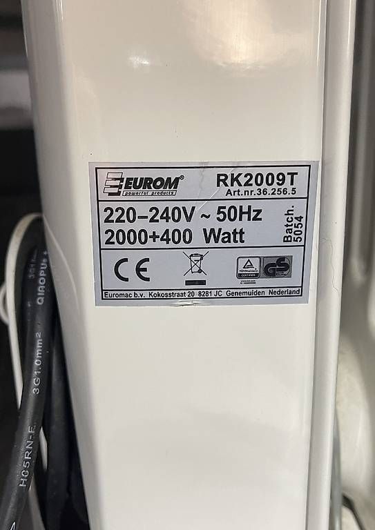 Radiatori: EUROM Radiator Model RK2009T_2000+400 Watt – Usato da Jonen venduto da Jamber01 3