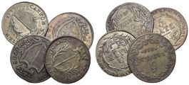 Aargau 1811+Luzern 1815+1816+1813